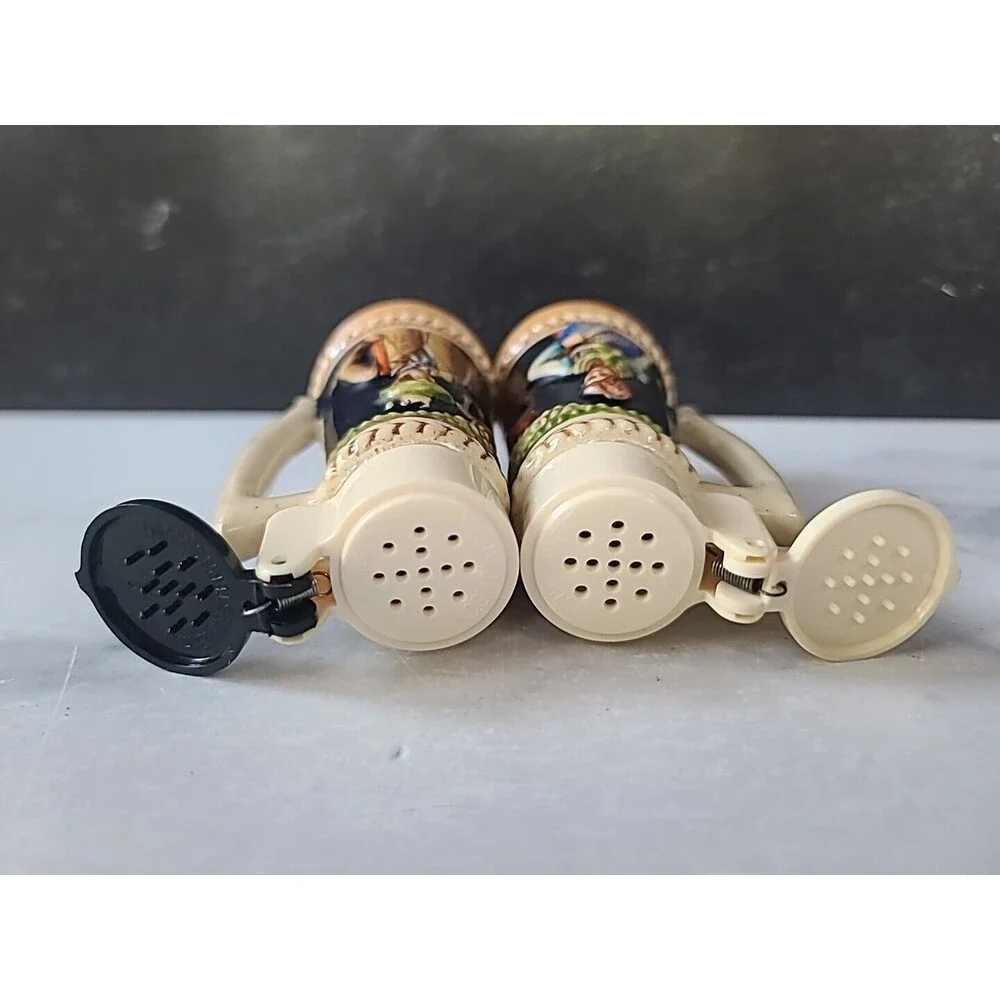 Vintage Beer Stein Salt And Pepper Shakers